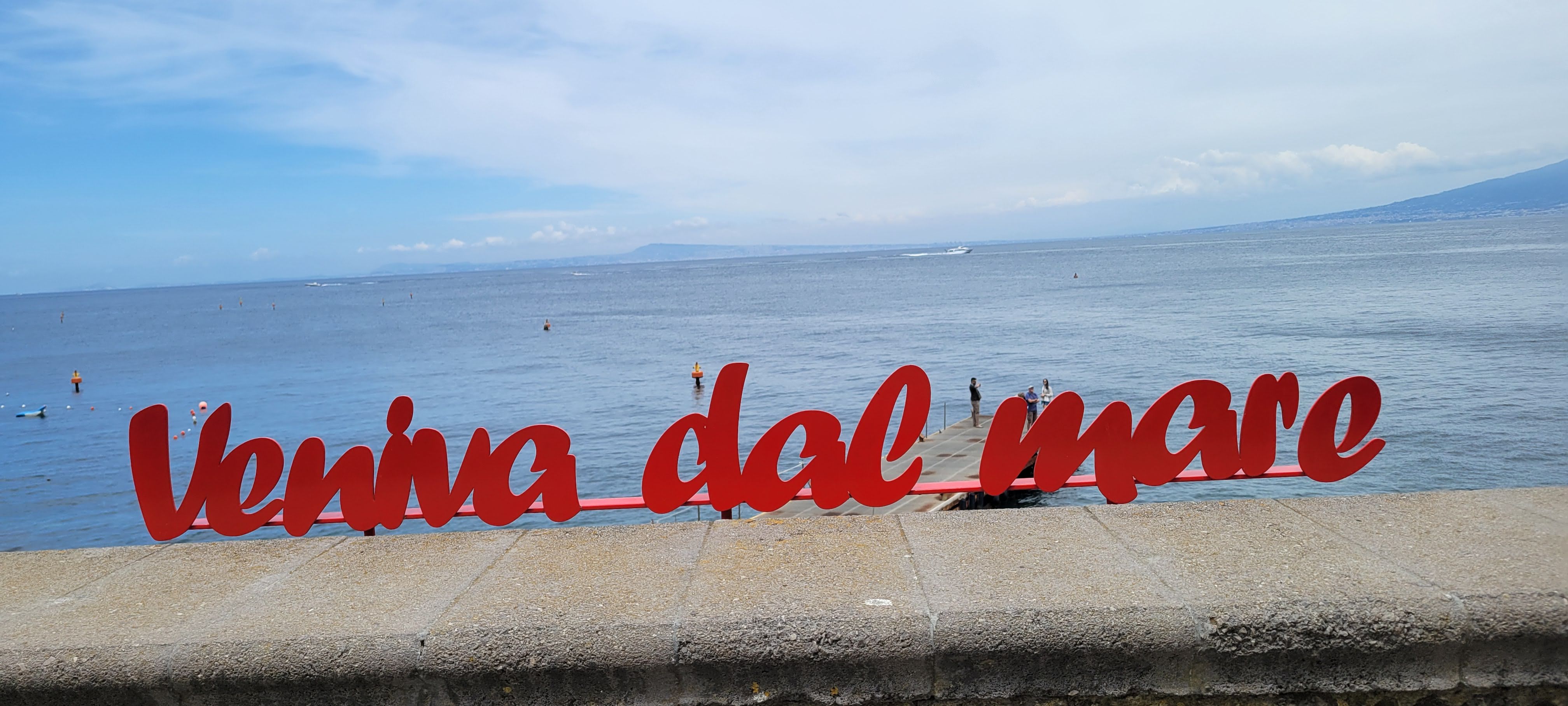 Sign at Marina Grande
