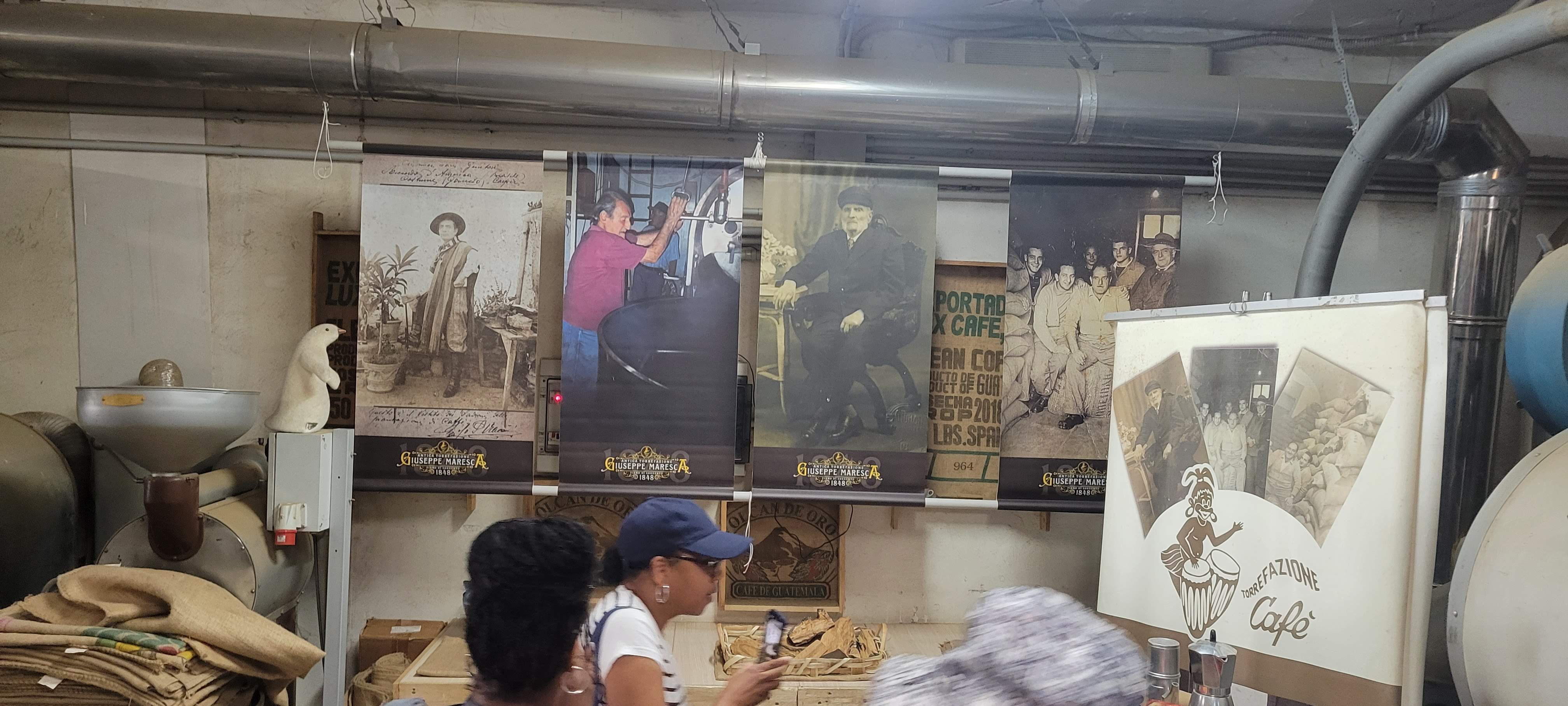 The founders of Maresca Coffee