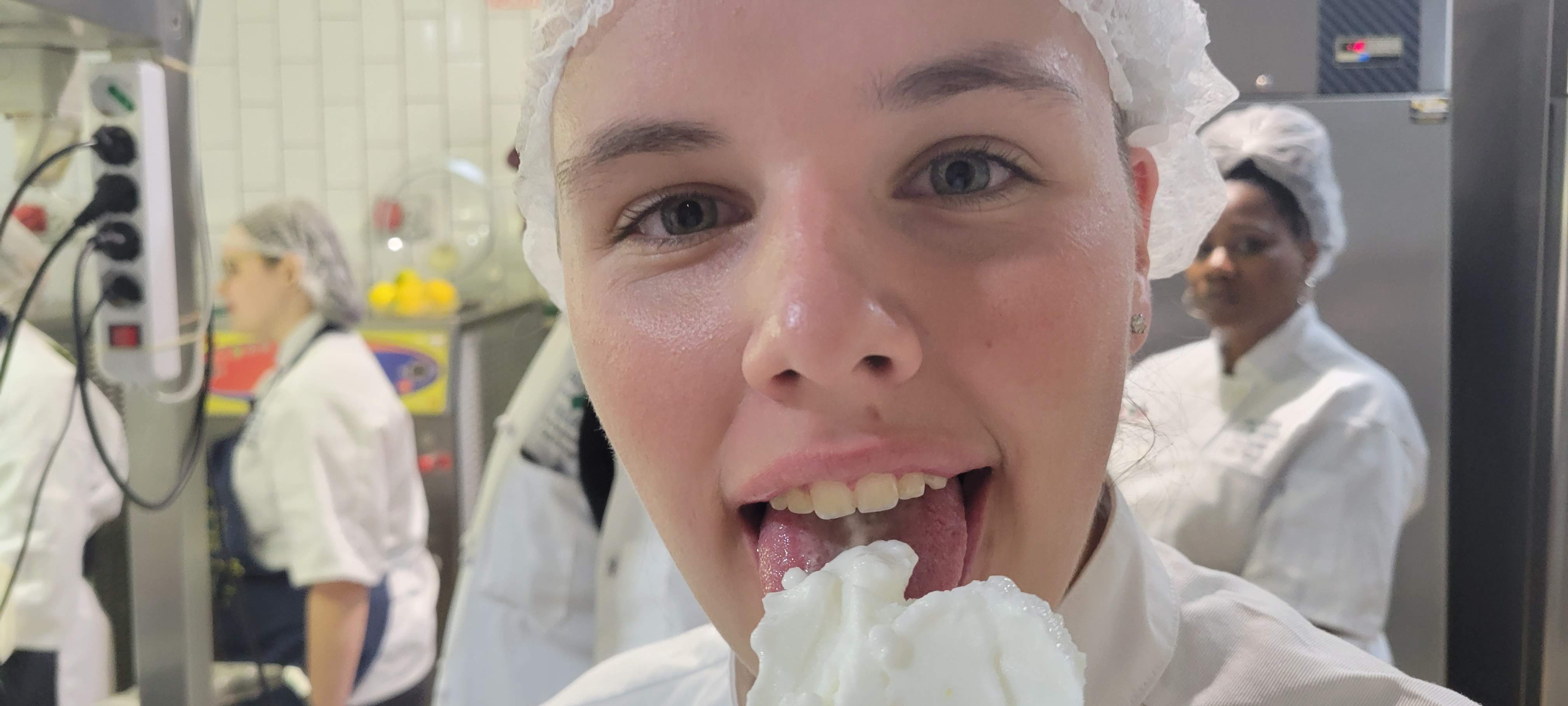 Tasting gelato