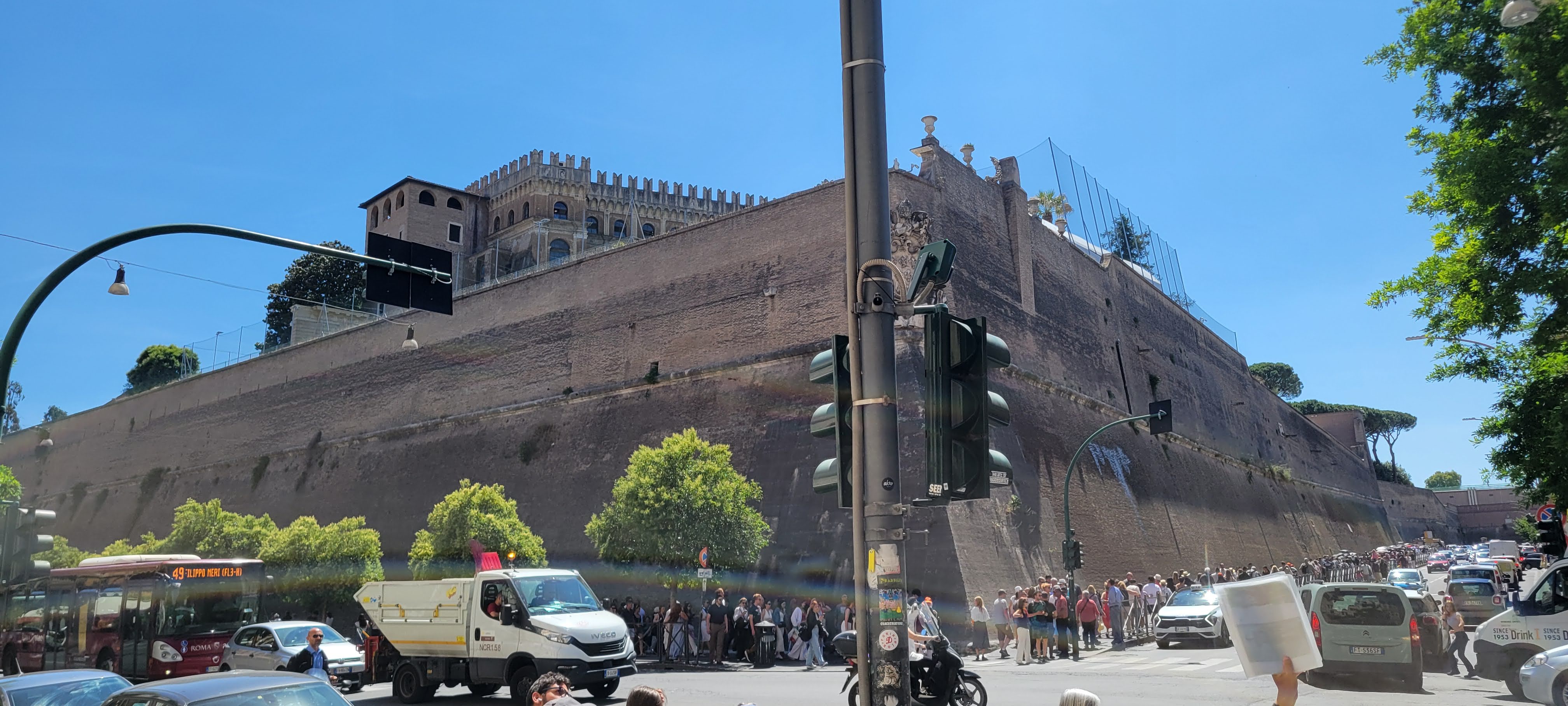 Vatican City Wall